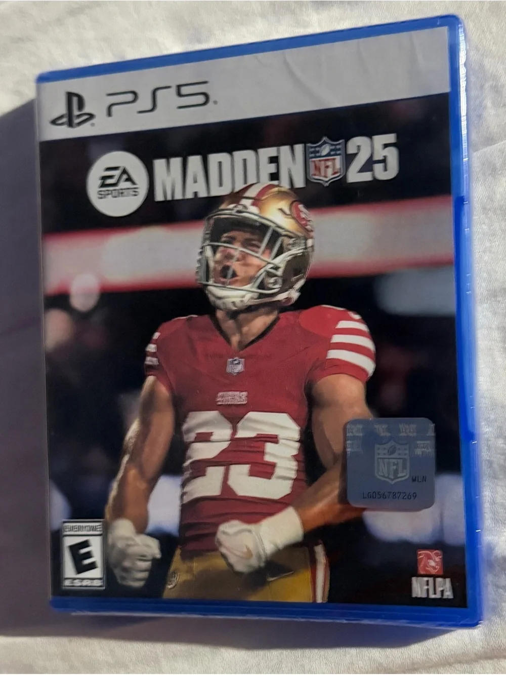 Sony PS5 Madden 25 & NHL 25 Video Games - Red, Blue, White
